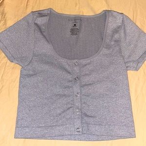 Grey Pacsun S top